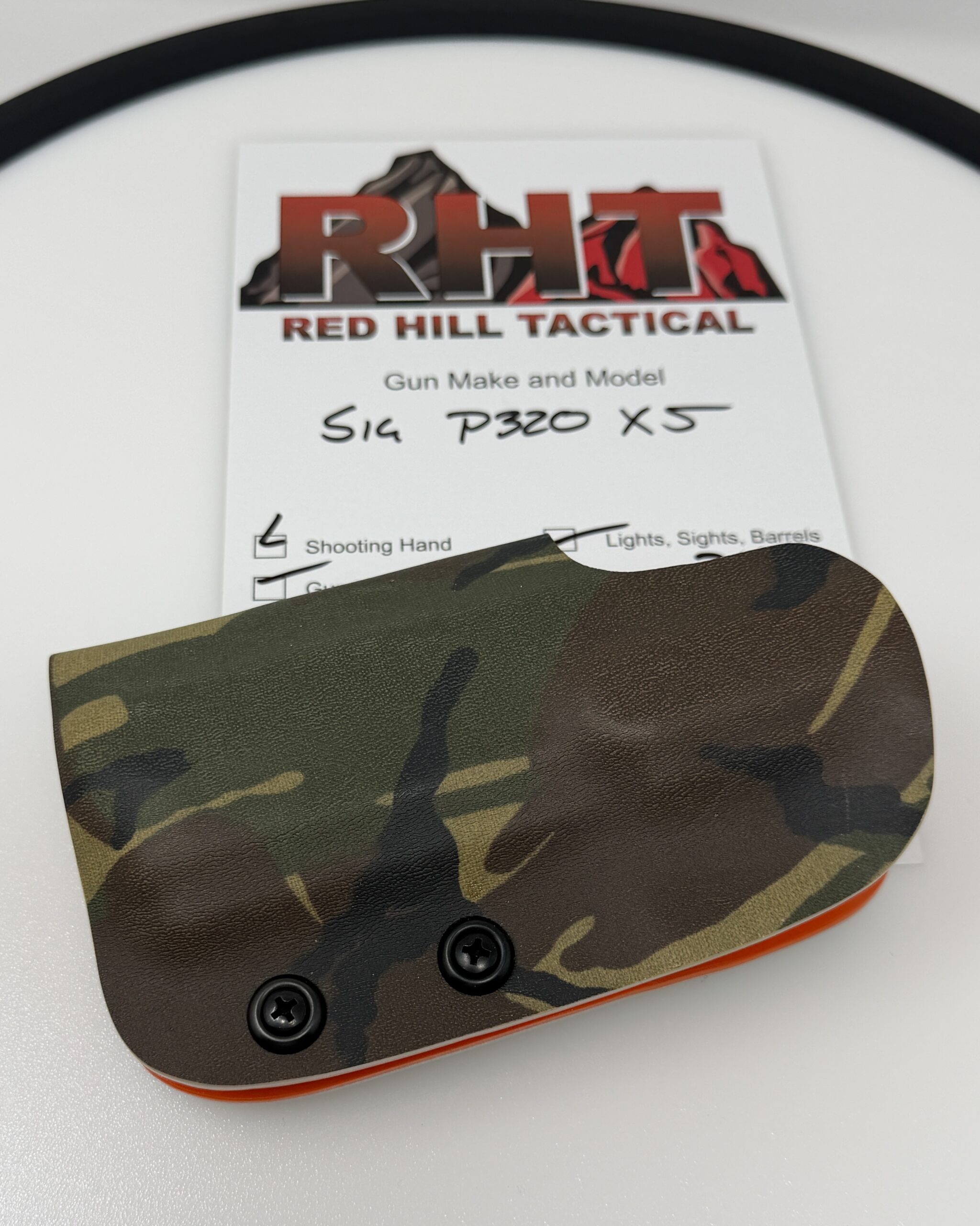 Sig P320 X5 Left Hand Competition Holster