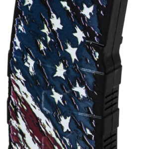 AMEND2 MAG AR15 5.56 BLK MOD3 AMERICAN FLAG 30RD