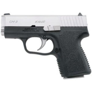 KAHR CM9 9MM 3 SS BLK POLYMER FRAME (1) 6RD