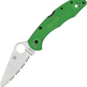 Spyderco Salt 2 Green Handle
