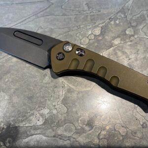 Medford Knife and Tool Praetorian Swift Dijon and PVD Tanto