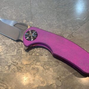 Curtiss Custom Knives F3 Medium Slicer Flipper SLIM Pink