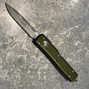 Microtech UTX-70 OD Green Body P/S SW