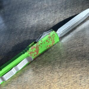 Microtech Ultratech D/E Zombietech Stonewash