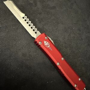 Microtech Ultratech Hell Hound Razor Red Body