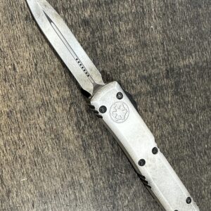 Microtech Ultratech Sand Trooper Deep Engraved
