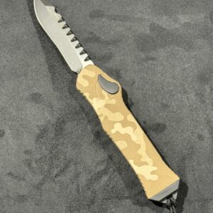 Heretic Knives Hydra Recurve 2-Tone Tan Camo