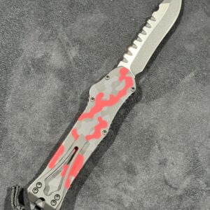 Heretic Knives Hydra Recurve 2-Tone Red Camo