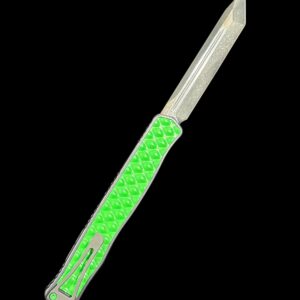 Heretic Knives Cleric 2 DLC Tanto Toxic Green