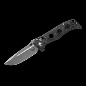 Benchmade MINI ADAMAS® | MARBLED CARBON FIBER | DROP-POINT