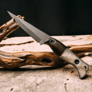 Half Face Blades - Congressman - Walnut/Brass/Rams Horn