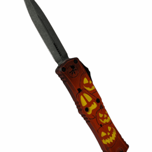 Microtech Hera II Mini Jack-O-Lantern Signature