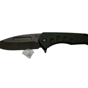 Medford Knife and Tool Swift FL Flipper Green PVD