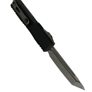 Microtech | Ultratech ZBP | Tanto Stonewash | Black | 1123-10