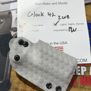 RTS - Glock 42 - IWB - RH - Battleship Basketweave