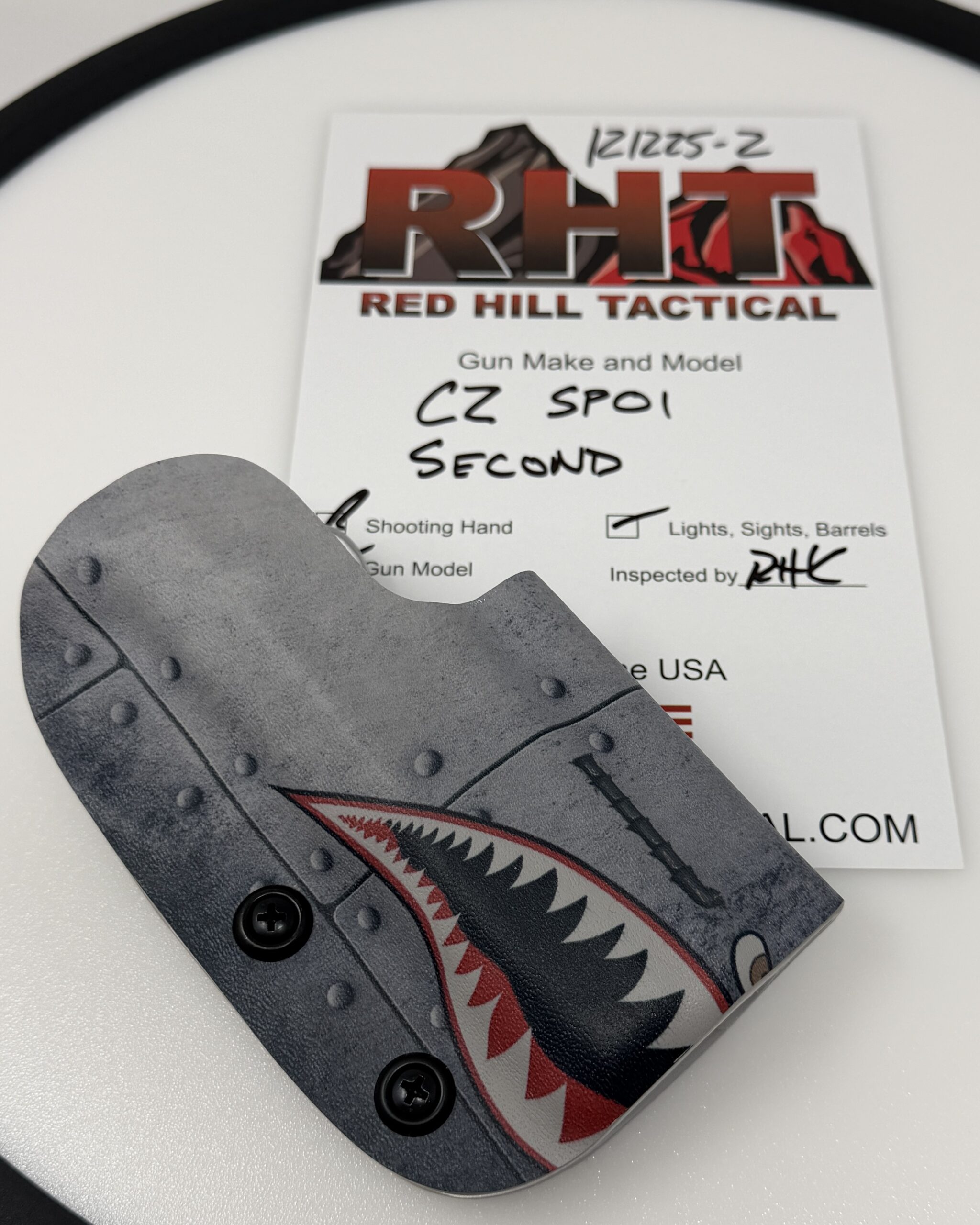 SP01 Competition Holster Tigershark