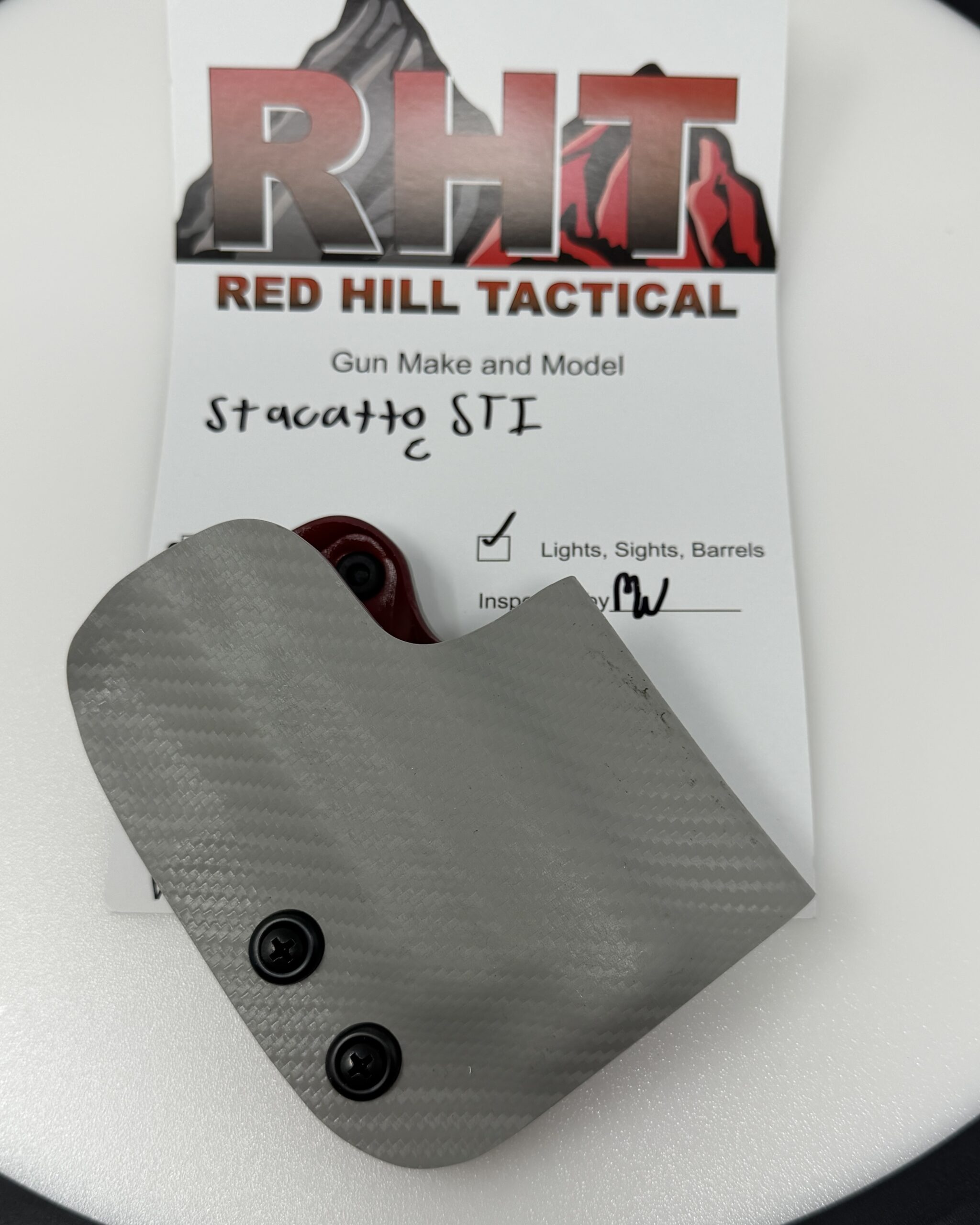 Staccato C Competition Holster Battleship Gray