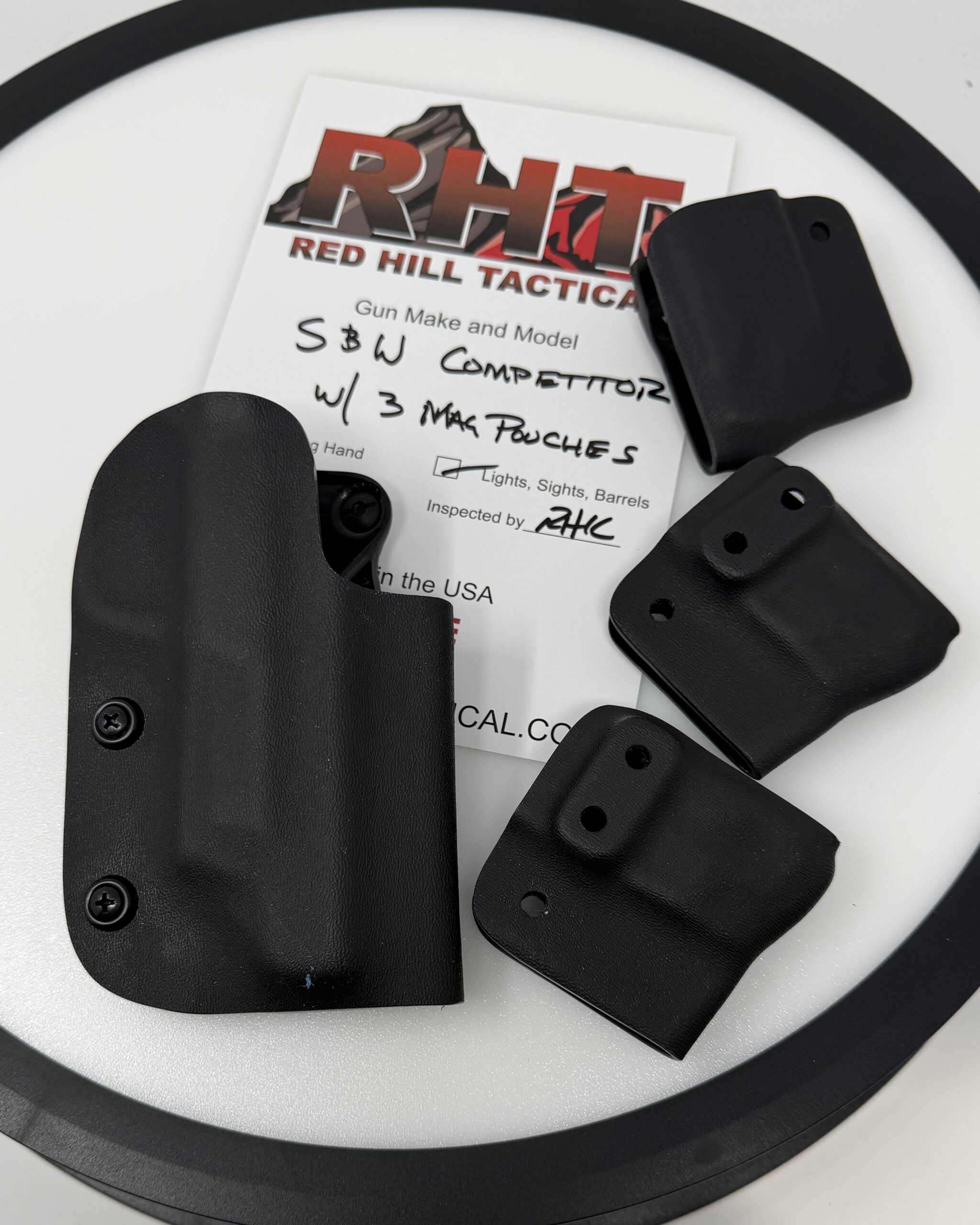 S & W Competitor 5 inch package