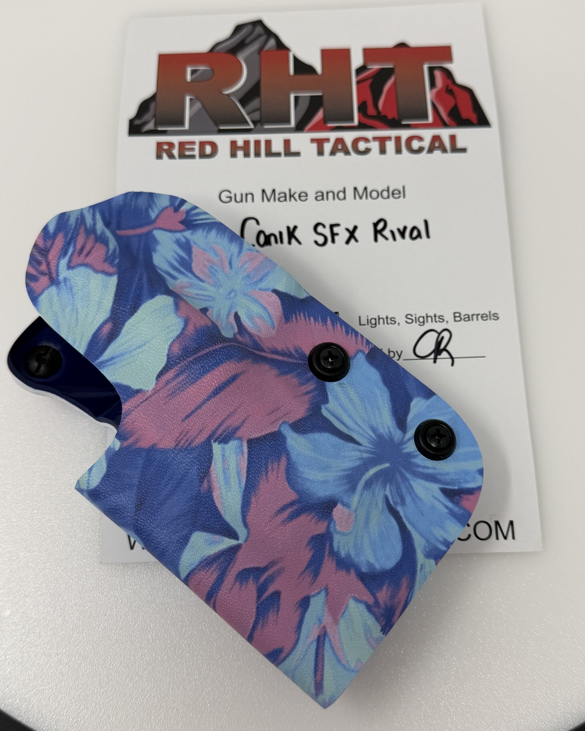 Canik SFX Rival blue Hawaiian Left Hand