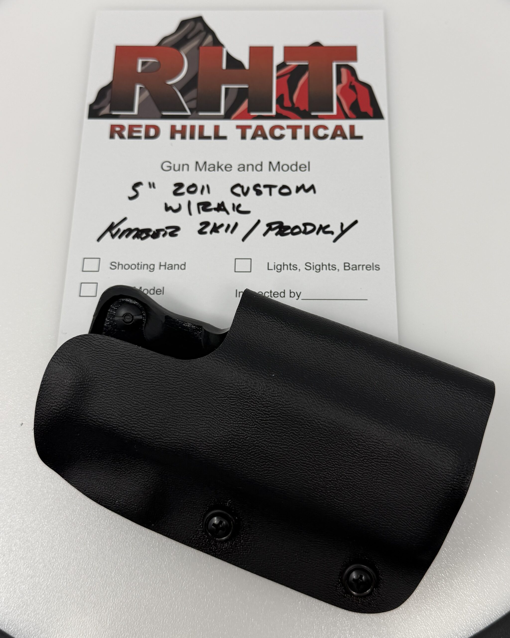 Holster for Kimber 2k11 5in or Prodigy - RTS - Competition - RH - Black