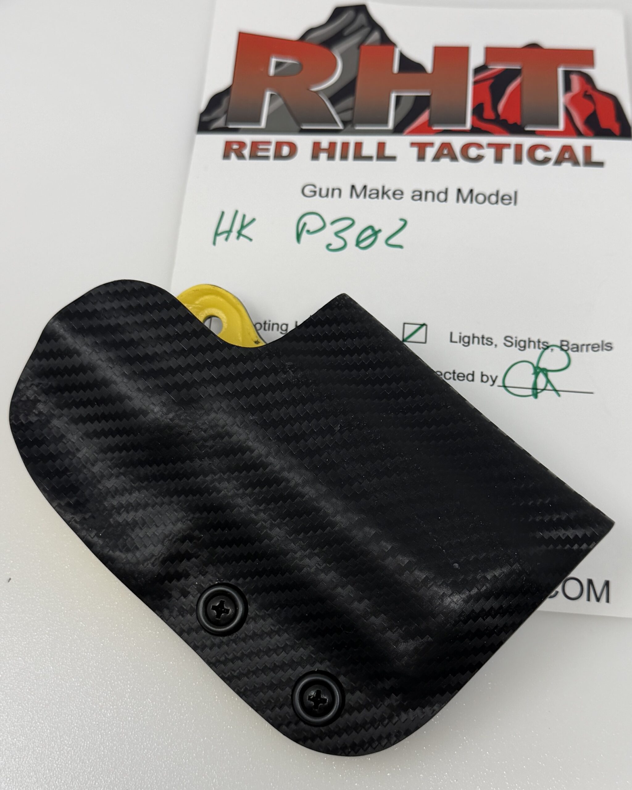 RTS -Holster for HK P30L Holster - OWB - RH - Carbon Fiber - 2nd