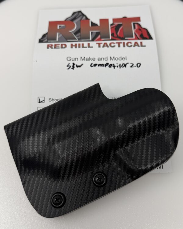 Holster for S&W M&P 2.0 Competitor 5in. - OWB - Competition - LH - Black Carbon Fiber