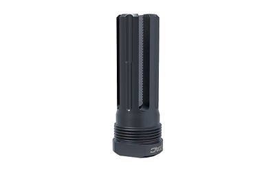 LanTac USA LLC, Lamprey, Plan B Hub Mount Flash Hider, 5.56 NATO, Threaded 1/2X28, QPQ Finish, Black, Full Si