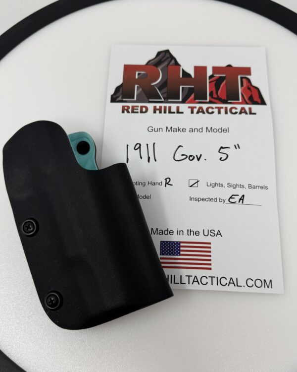 Holster for 1911 - RTS - Competition - RH - Black/Tiffany