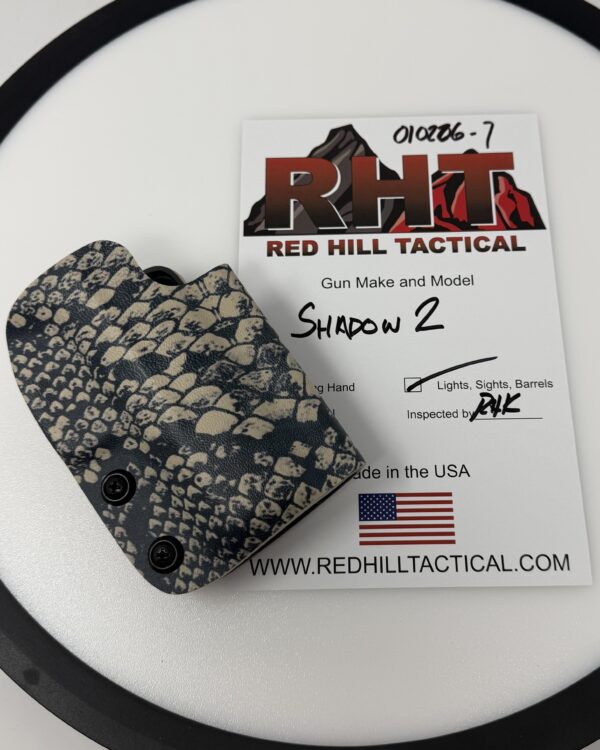 CZ Shadow 2 Compact - Competition - RH - Desert Tan Snakeskin - RTS