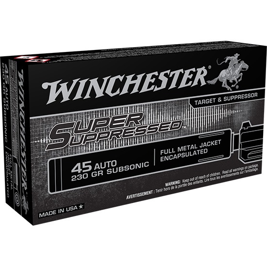 winchester .45 ACP FMJ – 50rd